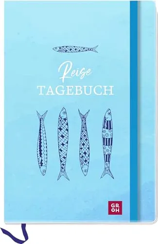 Reisetagebuch (Fische): Journal für Erwachsene zum Ausfüllen