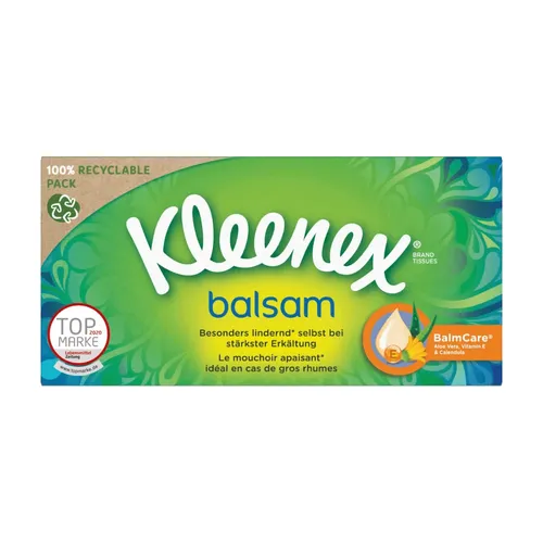 KLEENEX® Taschentuchbox Balsam, 4 lagig