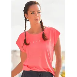 VENICE BEACH Kurzarmshirt für Damen, Gr. 36/38, orange von Venice Beach