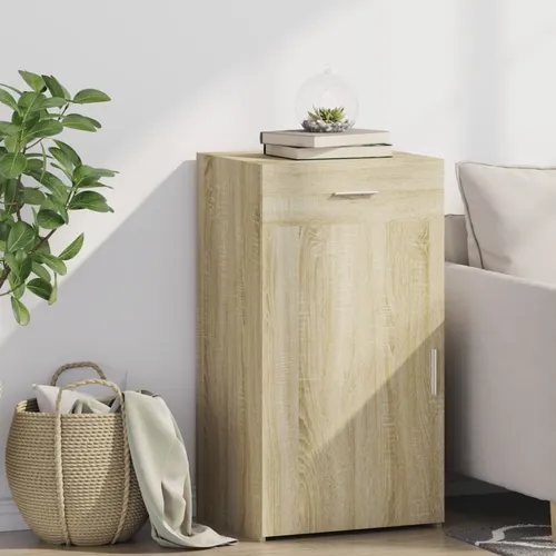 vidaXL Sideboard Sonoma-Eiche 50x42,5x93 cm