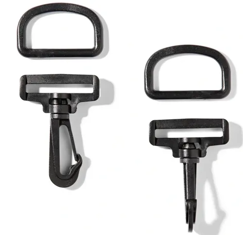 Prym Karabinerhaken-Set 40mm (D-Ring / Karabiner / Halbrundring)