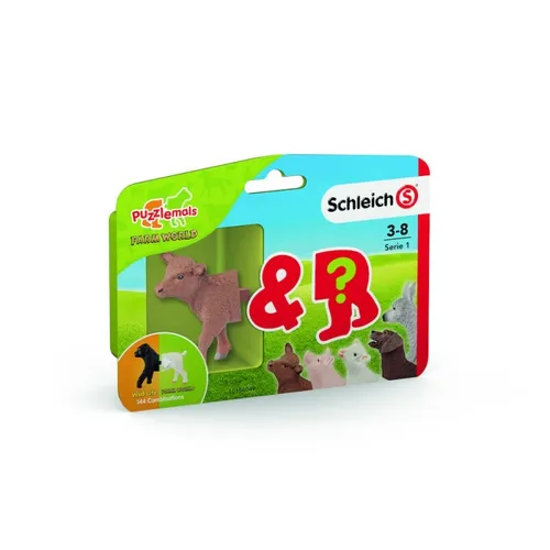 Schleich-81042 Farm World Puzzlemals Serie 1 NEU OVP Farm World Puzzlemals Seri