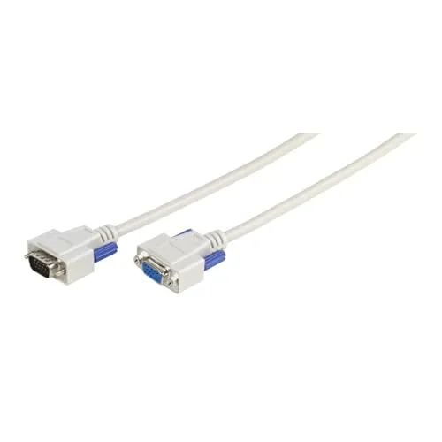 Vivanco Monitor Verlängerungskabel, 15-polig HD Stecker/Kupplung (VGA) 1.8 m