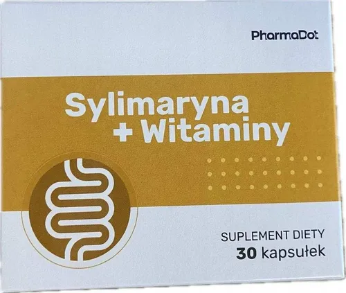 Silymarin + Vitamine C B1 B2 B3 Mariendistel Pharma Dot 30 Kapseln