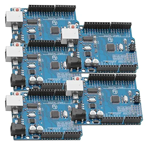 AZ-Delivery 5x Mikrocontroller Board LGT8F328P - Mikrocontroller mit einfachem USB-Programmieren, lötfreien Pins und 14 digitalen sowie 8 analogen Eingängen für vielseitige Projekte. Ideal für Anfänger und Fortgeschrittene!