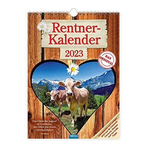 Trötsch Classickalender Rentnerkalender 2023