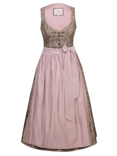 MarJo Damen Midi Dirndl AMELIE grün 36