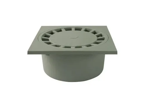 Marley Abläufe DN 50 Bodenablauf 150 x 150 mm, für Flacheinbau  Bodenablauf