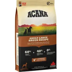 ACANA HERITAGE Adult Large Breed Dog 11,4kg – Premium Hundefutter für große Rassen - Hundefutter speziell für große Rassen, reich an frischen Zutaten für eine optimale Gesundheit und Vitalität.