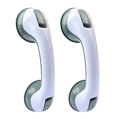 Stück Haltegriff Dusche Wannengriff Duschgriff Mobiler Haltegriff 𝗣𝗼𝗿𝘁𝗮𝗯𝗹𝗲 Keine Werkzeuge Oder Bohrungen Erforderlich, Haltegriffe für Senioren Ohne Bohren, Haltegriff Dusche Ohne Bohren 2
