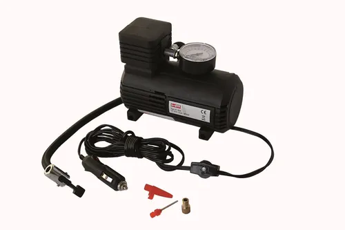 Kleiner 12Volt Kompressor Luft - MINI Kompressor 18Bar - Mini Kompressor für einfache Luftbefüllung, kompakt und leistungsstark mit 18 Bar Druck, ideal für unterwegs und Notfälle.