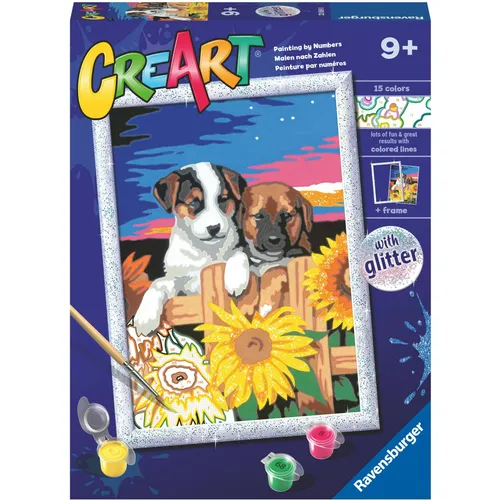 Ravensburger CreArt Sunset paw-fection (4005556235698)
