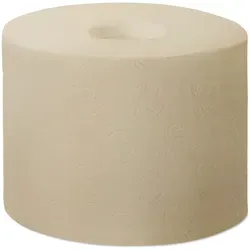 Tork Sleeveless Toilet Paper Natural T7, Advanced Quality - Hülsenlose Toilettenpapierrolle, 2-lagig, 36 Rollen für effiziente Waschräume. Ideal für Tork T7 Spender, hygienisch und nachhaltig.