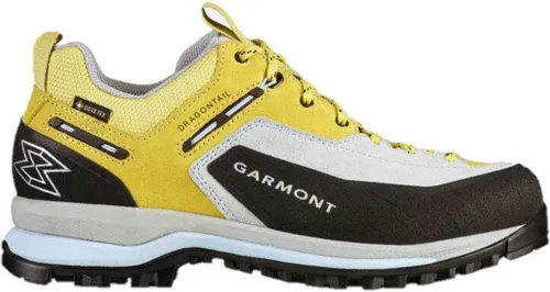 GARMONT Damen DRAGONTAIL TECH GTX Sneaker - Gelb/Grau, 39 EU - Wanderschuhe mit Gore-Tex Technologie für besten Wetterschutz und Komfort beim Wandern.