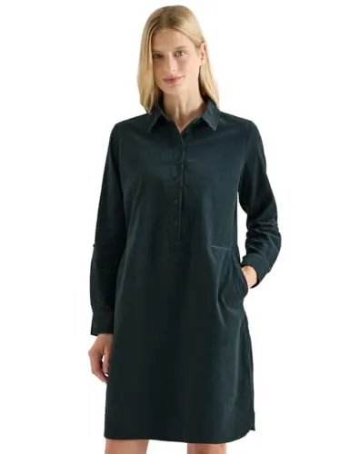 Cecil Damen Cordkleid in Unifarbe