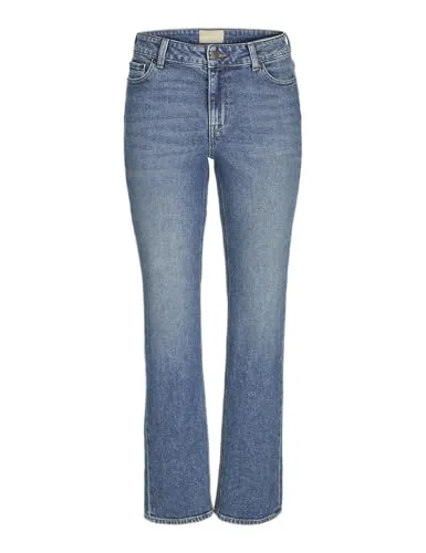 Jack & Jones Damen Jxnice Sl-STR Mw C8164 DNM Noos Jeanshose, Medium Blue Denim, 30W / 30L EU