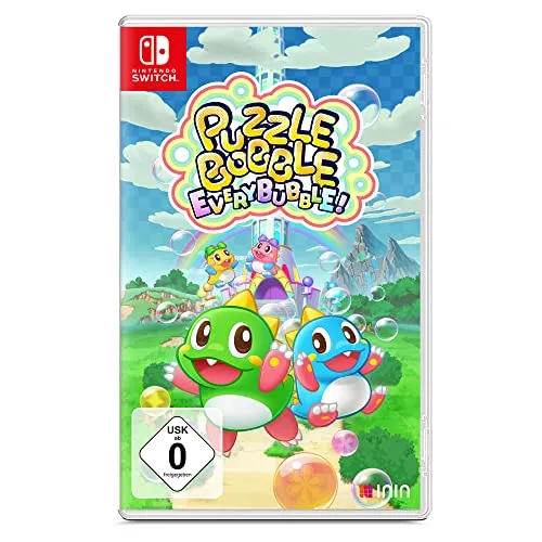 Puzzle Bobble Everybubble! - Switch [EU Version] - Action-Puzzle-Spiel für die ganze Familie, mit entspannendem Gameplay und neuem 2 gegen 2 Multiplayer-Modus für noch mehr Spaß!