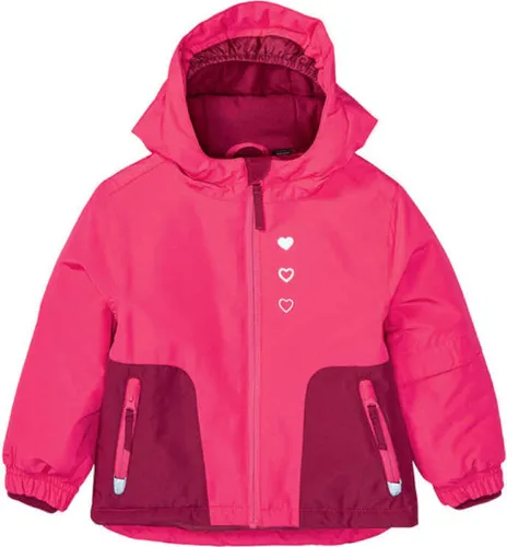 Lupilu Mädchen Schneejacke Skijacke Pink Wind- und Wasserdicht Reflektierend
