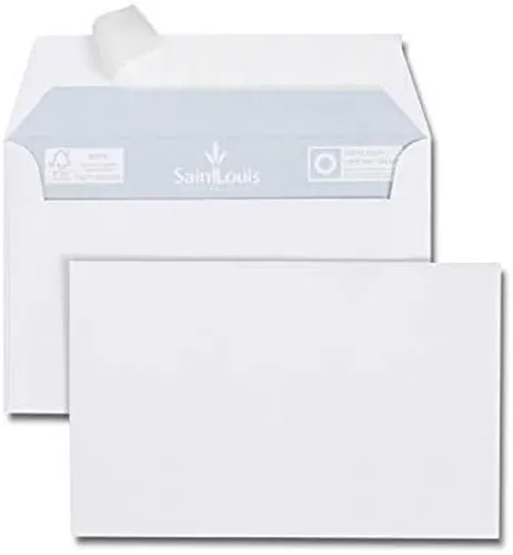 GPV Visitenkarten-Kuverts 140 x 90 mm weiß 50 Kuverts