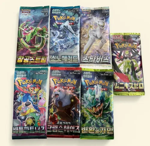 Pokémon Blue Sky Stream s7R Display Booster Box - TCG OVP Displays, enthält 30 Booster mit 150 Karten aus der beliebten Edition Blue Sky Stream s7R in koreanischer Sprache – ideal für Sammler und Spieler!