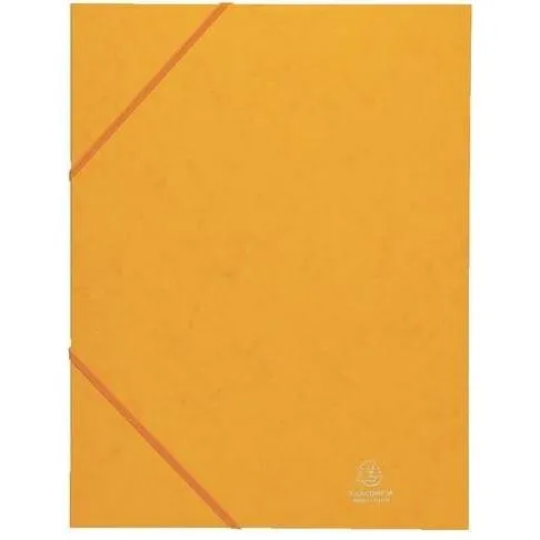 Exacompta 55509E 25er Premium Einschlagmappen - Farbige Dateiordner aus extra starkem Colorspan-Karton, ideal für Büro und Schule, mit 3 Innenklappen und 2 Gummizügen für sicheren Halt und ein Fassungsvermögen von ca. 200 Blatt.