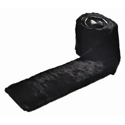 Produktbild Tischläufer, Schwarz, Kunststoff, Fell, 160x200x15 cm, Wohntextilien, Tischwäsche, Tischläufer