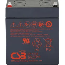 CSB Battery GP 1245 Bleiakku 12V 4.5Ah für USV-Anlagen