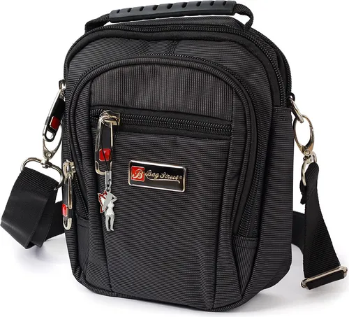 Bag Street Polyester Damen Herren Gürteltasche schwarz OTJ251S