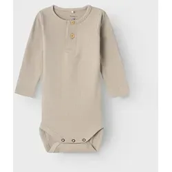 Name It Langarmbody NBMKAB LS BODY NOOS beige 80