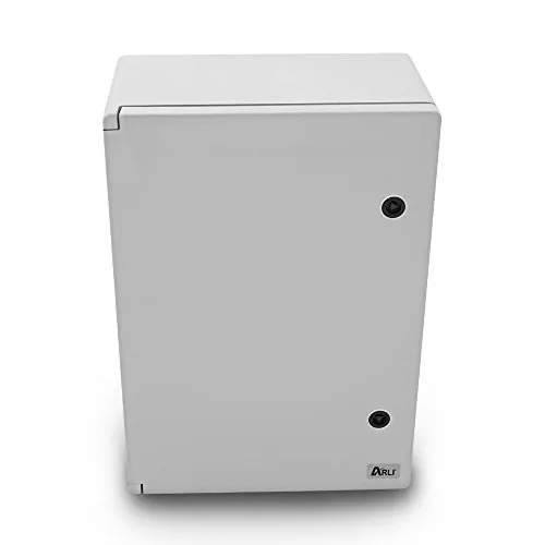 Schaltschrank IP65 Industriegehäuse 350 x 500 x 195 mm - Verteilerkasten mit IP65 Schutz, verzinkter Montageplatte und umlaufender Dichtung. Ideal für den Einsatz in rauen Umgebungen, beständig gegen Chemikalien und Temperaturen von -35°C bis +65°C.