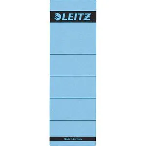 Leitz 1642 blau 61 x 192mm Ordner Rückenschilder, 10 Stück von Leitz