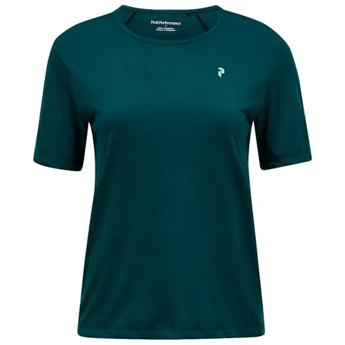 Peak Performance - Women's Wool Blend S/S Tee - Funktionsshirt Gr M blau