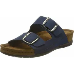 Rohde Damen Ocean Pantoletten - Bequeme Sandalen mit Leder-Obermaterial und PU-Sohle, ideal für den Sommer und Freizeitaktivitäten.