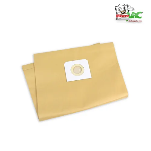 MisterVac Staubsaugerbeutel 20 Stück für ShopVac 5873829