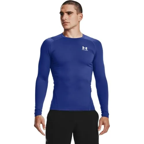 Under Armour® Hg Langarm T-Shirt für Herren - Herren-Shirts, kompressives Material für optimale Unterstützung beim Laufen, ideal für sportliche Aktivitäten.