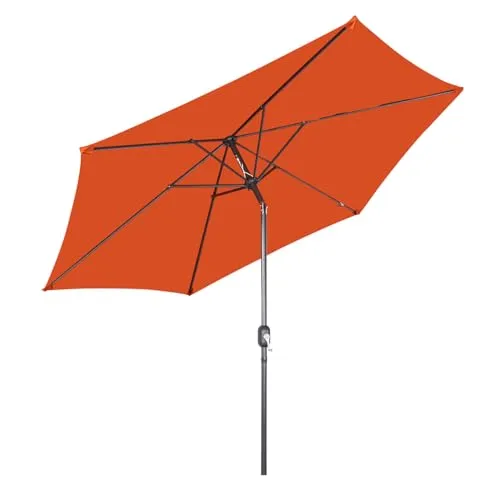 Angel Living Sonnenschirm Ø 300 cm in orange von Angel Living