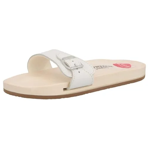 Berkemann Unisex Original Sandale Holzschuh, Creme, 39.5 EU - Clogs & Pantoletten für Herren mit 5-Phasenfußbett für optimale Fußanatomie und Gelenkentlastung, aus leichtem Pappelholz für hohen Tragekomfort.