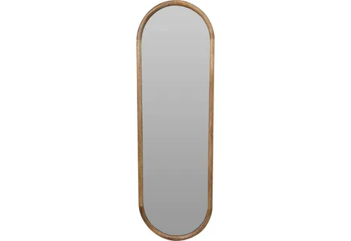 Home Styling Großer Wandspiegel aus Mangoholz, 36 x 2,5 x 115 cm - Stilvoller Wandspiegel mit natürlichem Holzrahmen, der jedem Raum Wärme verleiht. Einfache Montage und vielseitig einsetzbar, ideal für Wohnzimmer und Schlafzimmer.