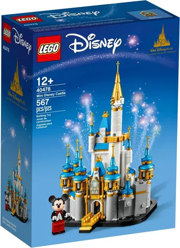 LEGO Disney: Kleines Disney Schloss (40478) - LEGO (R) Komplette Sets & Packs, 567 Teile für kreativen Bau-Spaß mit beliebten Disney Figuren wie Micky Maus und Daisy Duck.