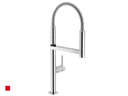 Systemceram Move Chrom Hochdruck Armatur Auslauf mit magnetischem Fuß Wasserhahn