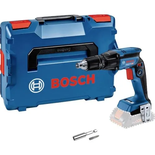 Bosch Trockenbauschrauber GTB 18V-45 - Akku, 18 V, mit Tiefenanschlag und Koffer, ideal für präzises Arbeiten mit PowerSAVE-Technologie und LED-Beleuchtung