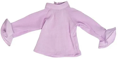 I´m a Girly Puppenkleidung Puppen Bluse Blouse lila Puppenbekleidung für Puppe 43 cm (1er Set, 1-tlg., 1 Teile), Puppenbekleidung Puppen Accessoires Zubehör für 43cm Puppe + Baby Born