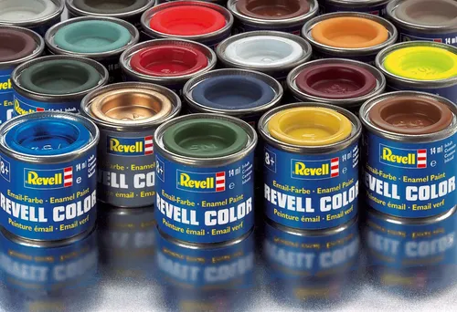 Revell 32312, Revell Email Color Leuchtgelb seidenmatt RAL 1026, 14 ml