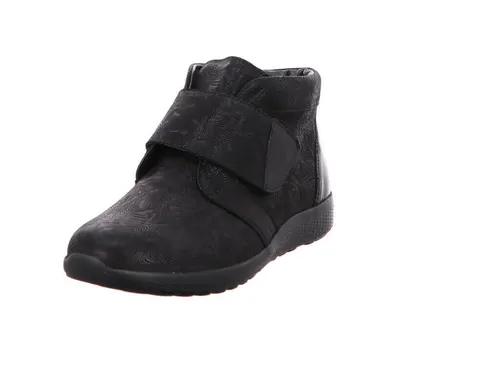 Waldläufer 815801 Stiefel schwarz 40 EU - Wanderschuhe mit sportlichem Stil, aus hochwertigem Nubukleder, ideal für breite Füße dank sehr weiter Schuhweite.