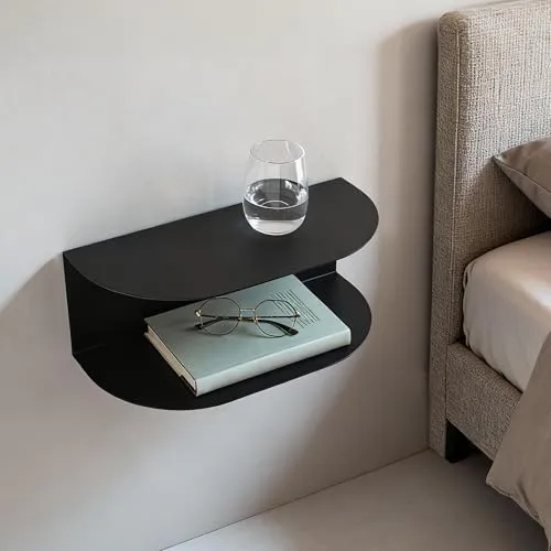 Nachttische Schwarz von MILUKA