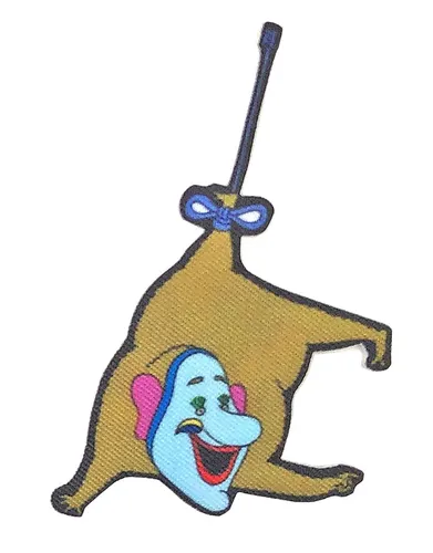 The Beatles Patch Yellow Submarine Hanging Jeremy Printed Sew-On woven 7x4cm