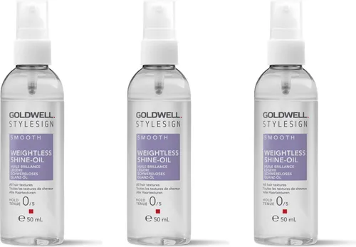 Goldwell Stylesign Smooth Schwereloses Glanz-Öl 3x50 ml von Goldwell