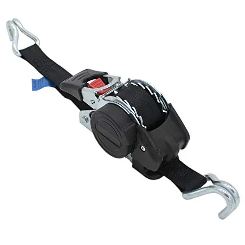 Automatik Spanngurt Zurrgurt 3 m x 25mm 300/600 Kg daN selbstaufrollend mit Spitzhaken