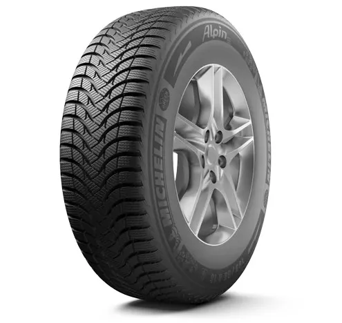 Michelin Alpin A4 Winterreifen 165/65 R15 81T - Winterreifen für PKW mit optimaler Nasshaftung (C) und geringem Rollgeräusch (B), ideal für sicheres Fahren bei winterlichen Bedingungen.