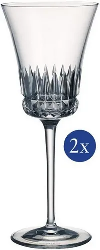 Villeroy & Boch Grand Royal Rotweinkelch Set - Elegante Rotweingläser aus Kristallglas, spülmaschinengeeignet und ideal für stilvollen Genuss von Rotwein oder Desserts, 200 ml Fassungsvermögen.